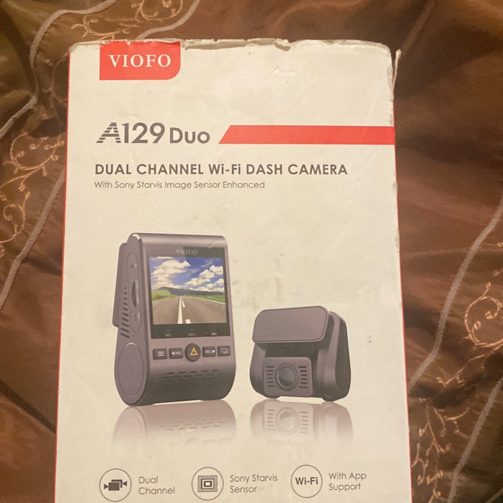 Dual channel Wi-Fi dash cam